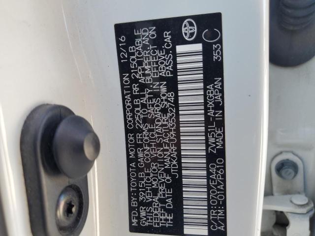 Photo 11 VIN: JTDKARFU9H3532748 - TOYOTA PRIUS 