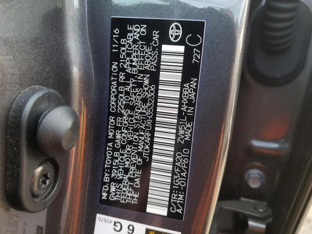 Photo 9 VIN: JTDKARFUXH3532306 - TOYOTA PRIUS 