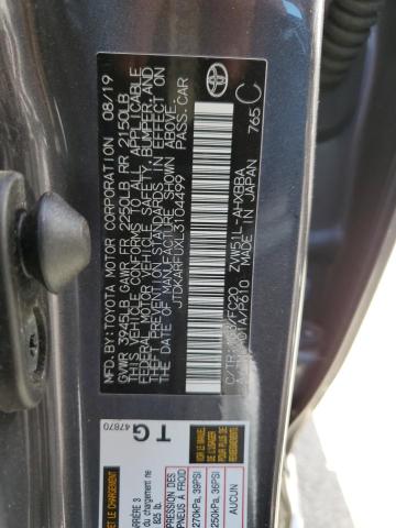 Photo 11 VIN: JTDKARFUXL3104499 - TOYOTA PRIUS 