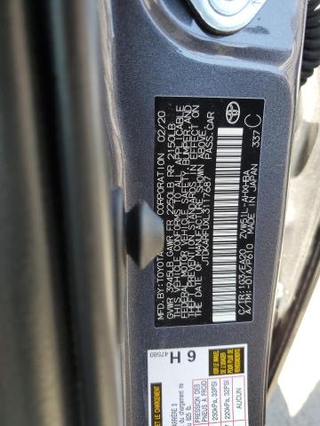 Photo 11 VIN: JTDKARFUXL3117687 - TOYOTA PRIUS 