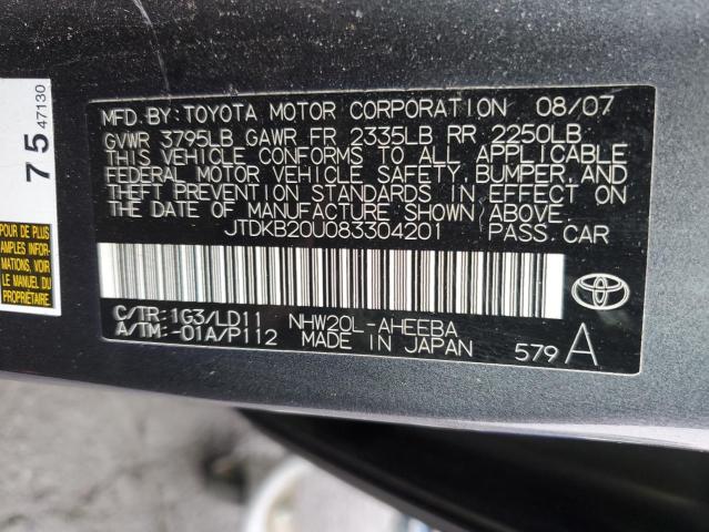 Photo 11 VIN: JTDKB20U083304201 - TOYOTA PRIUS 