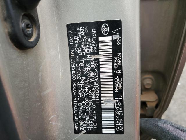 Photo 11 VIN: JTDKB20U083324951 - TOYOTA PRIUS 