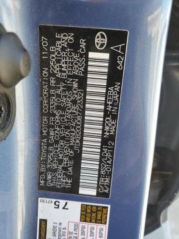 Photo 11 VIN: JTDKB20U087723321 - TOYOTA PRIUS 