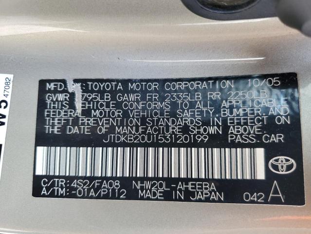 Photo 11 VIN: JTDKB20U153120199 - TOYOTA PRIUS 