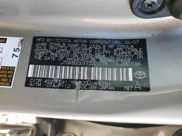 Photo 12 VIN: JTDKB20U173279078 - TOYOTA PRIUS C FO 