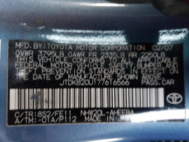 Photo 11 VIN: JTDKB20U177616566 - TOYOTA PRIUS 