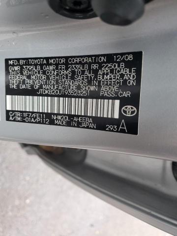 Photo 11 VIN: JTDKB20U193523251 - TOYOTA PRIUS 