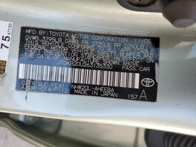 Photo 11 VIN: JTDKB20U263135330 - TOYOTA PRIUS 