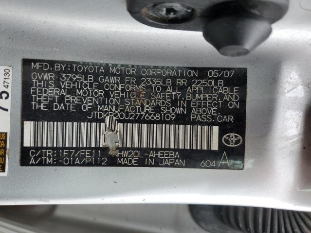 Photo 11 VIN: JTDKB20U277668109 - TOYOTA PRIUS 