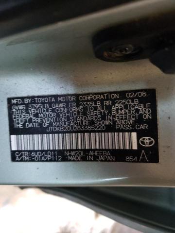 Photo 9 VIN: JTDKB20U283385220 - TOYOTA PRIUS 