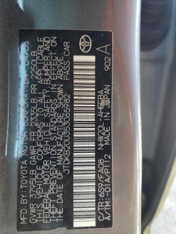 Photo 12 VIN: JTDKB20U353065982 - TOYOTA PRIUS 