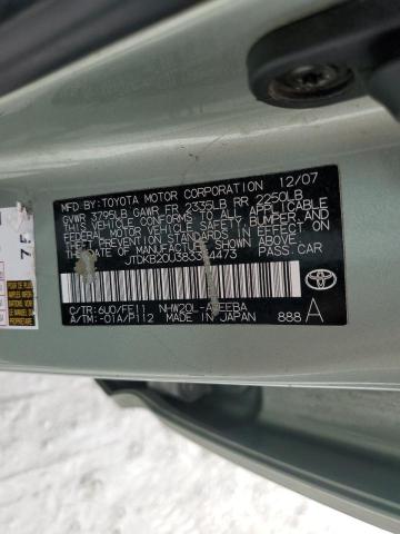 Photo 11 VIN: JTDKB20U383364473 - TOYOTA PRIUS 