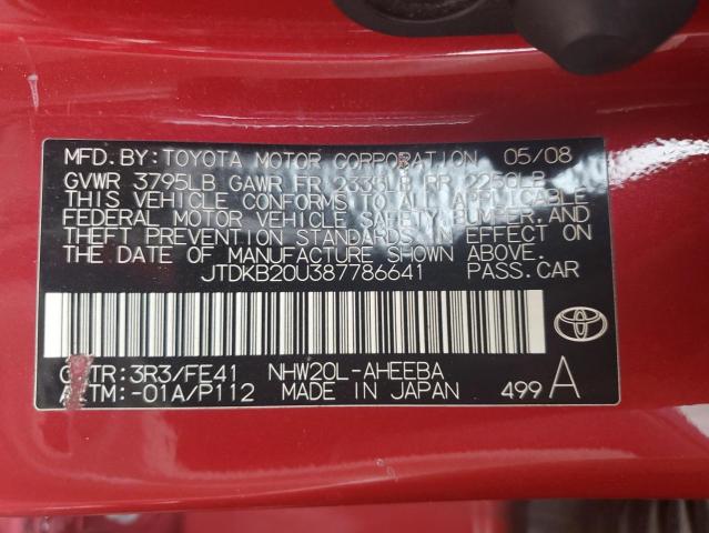 Photo 11 VIN: JTDKB20U387786641 - TOYOTA PRIUS 