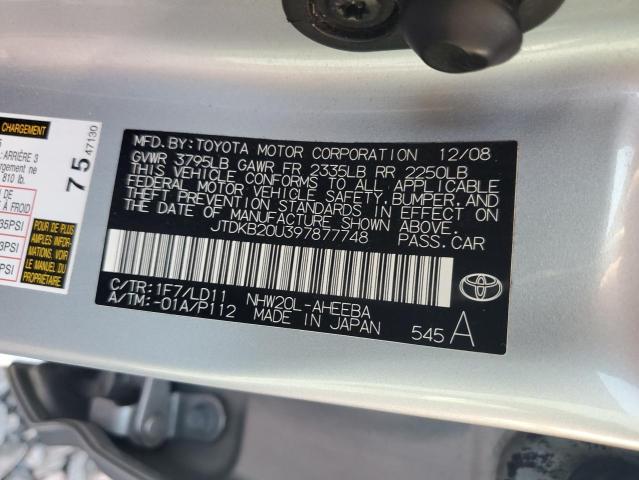 Photo 11 VIN: JTDKB20U397877748 - TOYOTA PRIUS 