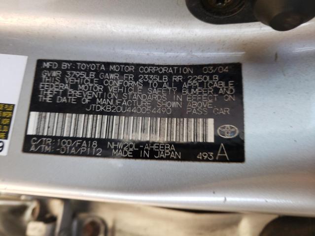 Photo 11 VIN: JTDKB20U440054490 - TOYOTA PRIUS 