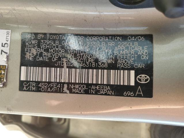 Photo 11 VIN: JTDKB20U463181368 - TOYOTA PRIUS 