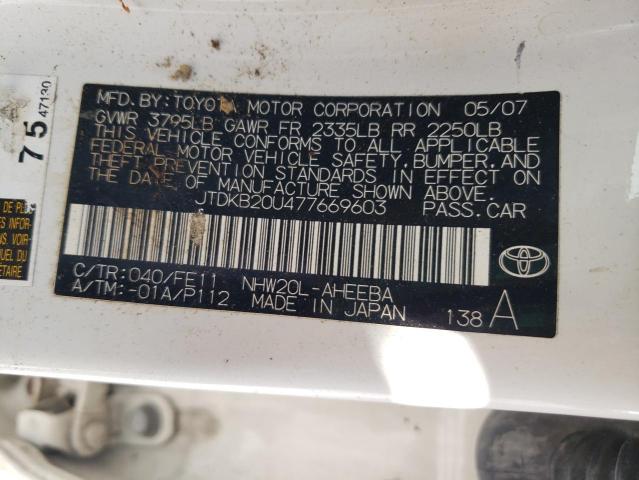 Photo 11 VIN: JTDKB20U477669603 - TOYOTA PRIUS 