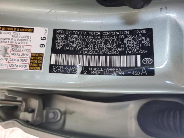 Photo 11 VIN: JTDKB20U487753843 - TOYOTA PRIUS 