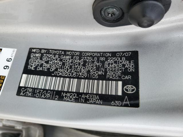 Photo 12 VIN: JTDKB20U573291105 - TOYOTA PRIUS 