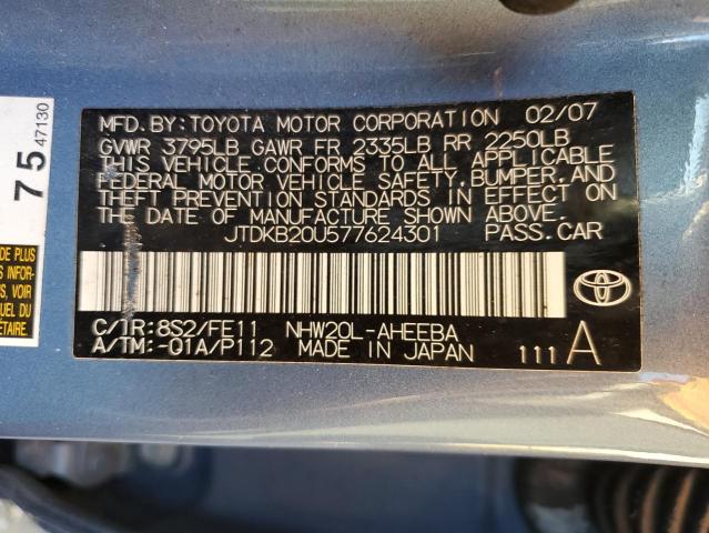 Photo 11 VIN: JTDKB20U577624301 - TOYOTA PRIUS 