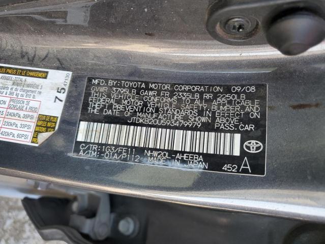 Photo 12 VIN: JTDKB20U593479979 - TOYOTA PRIUS 