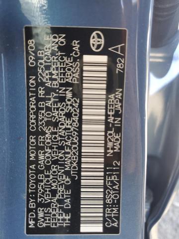 Photo 11 VIN: JTDKB20U697840242 - TOYOTA PRIUS 