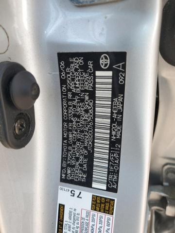 Photo 12 VIN: JTDKB20U767508340 - TOYOTA PRIUS 