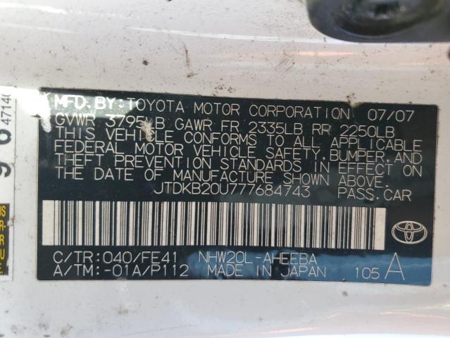 Photo 11 VIN: JTDKB20U777684743 - TOYOTA PRIUS 