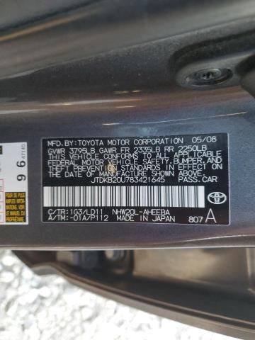 Photo 11 VIN: JTDKB20U783421645 - TOYOTA PRIUS 