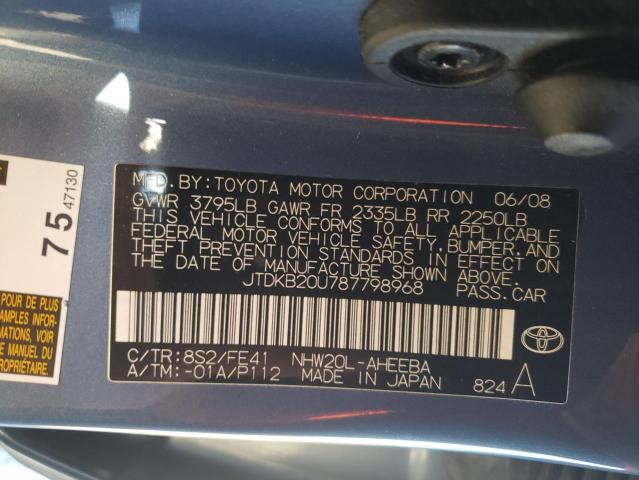 Photo 11 VIN: JTDKB20U787798968 - TOYOTA PRIUS 