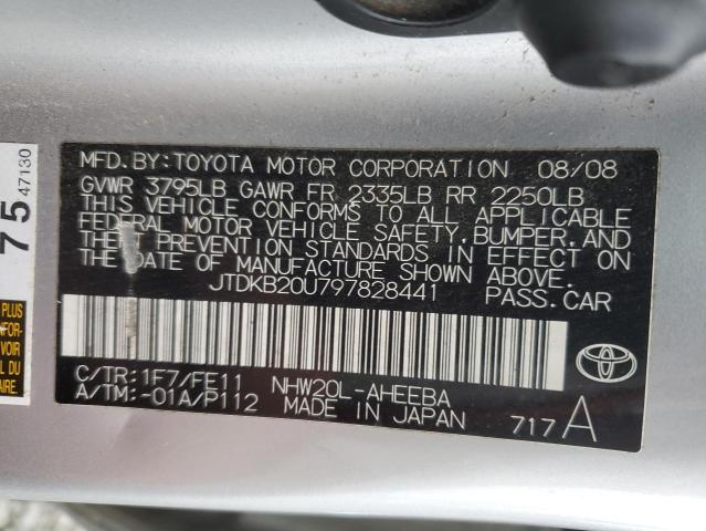 Photo 11 VIN: JTDKB20U797828441 - TOYOTA PRIUS 