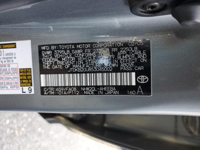 Photo 11 VIN: JTDKB20U853045002 - TOYOTA PRIUS 