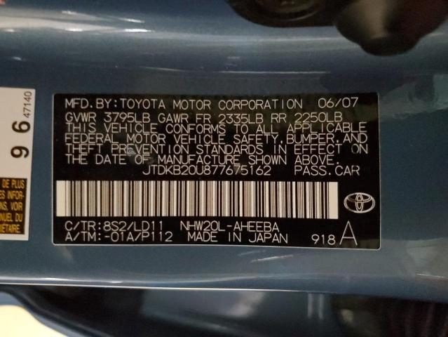 Photo 11 VIN: JTDKB20U877675162 - TOYOTA PRIUS 