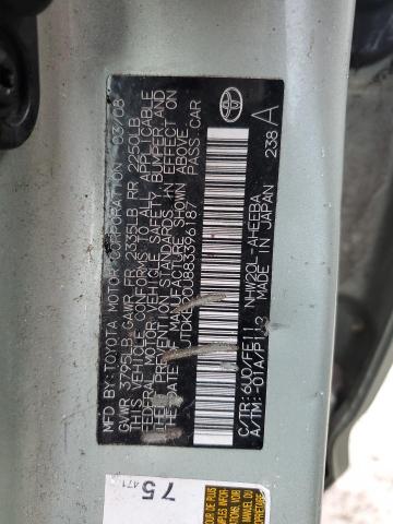 Photo 11 VIN: JTDKB20U883396187 - TOYOTA PRIUS 