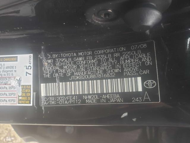 Photo 9 VIN: JTDKB20U887816832 - TOYOTA PRIUS 