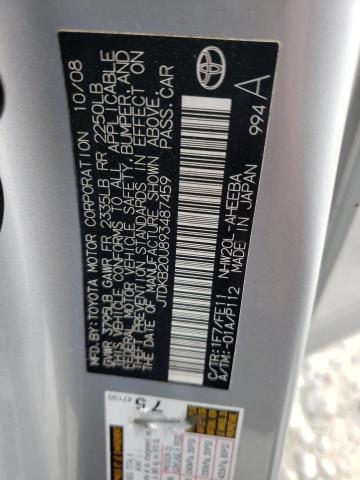 Photo 11 VIN: JTDKB20U893487459 - TOYOTA PRIUS 