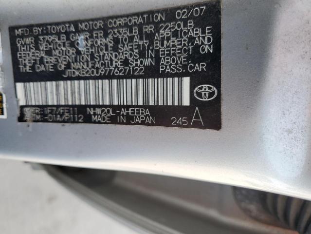 Photo 11 VIN: JTDKB20U977627122 - TOYOTA PRIUS 