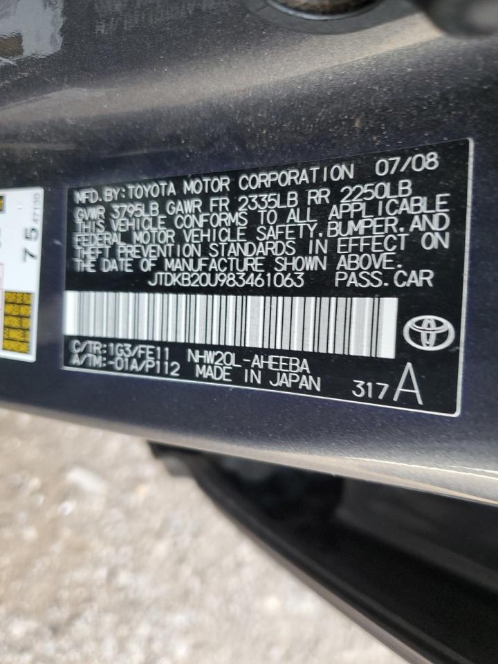 Photo 11 VIN: JTDKB20U983461063 - TOYOTA PRIUS 