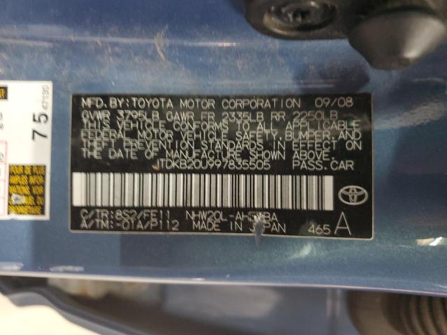 Photo 11 VIN: JTDKB20U997835505 - TOYOTA PRIUS 