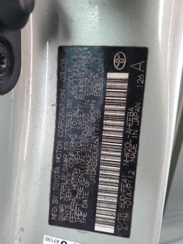 Photo 11 VIN: JTDKB20UX63171766 - TOYOTA PRIUS 