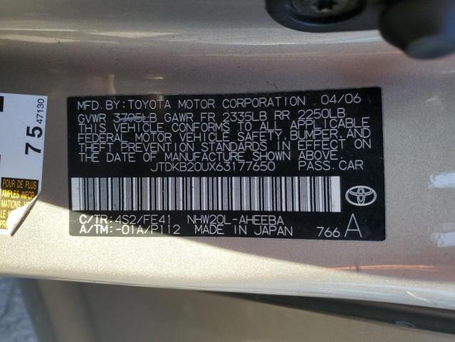 Photo 11 VIN: JTDKB20UX63177650 - TOYOTA PRIUS 