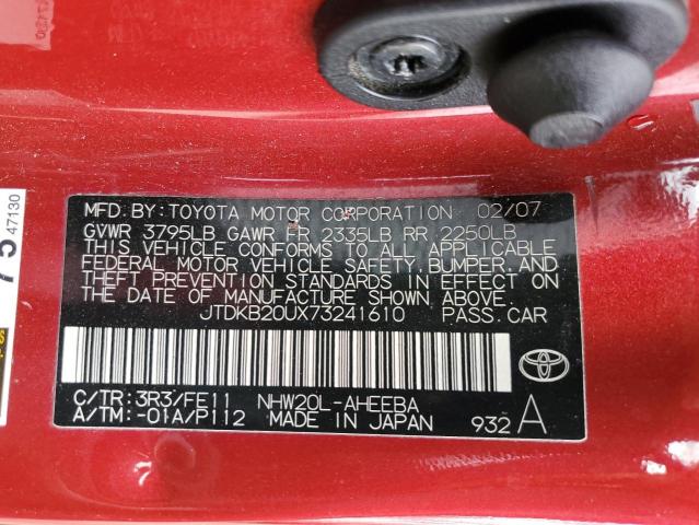 Photo 11 VIN: JTDKB20UX73241610 - TOYOTA PRIUS 