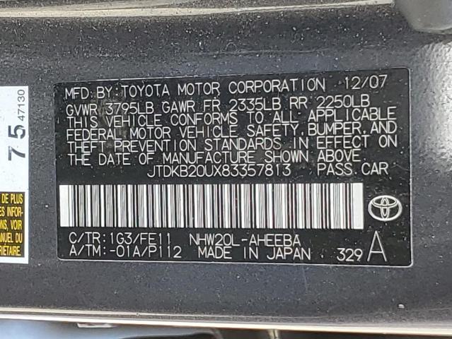 Photo 11 VIN: JTDKB20UX83357813 - TOYOTA PRIUS 