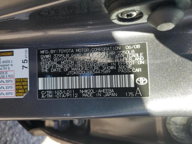 Photo 11 VIN: JTDKB20UX83447589 - TOYOTA PRIUS 