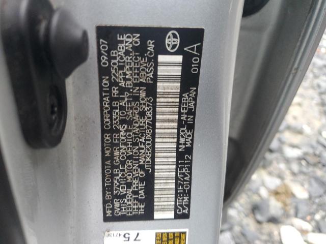 Photo 11 VIN: JTDKB20UX87708373 - TOYOTA PRIUS 