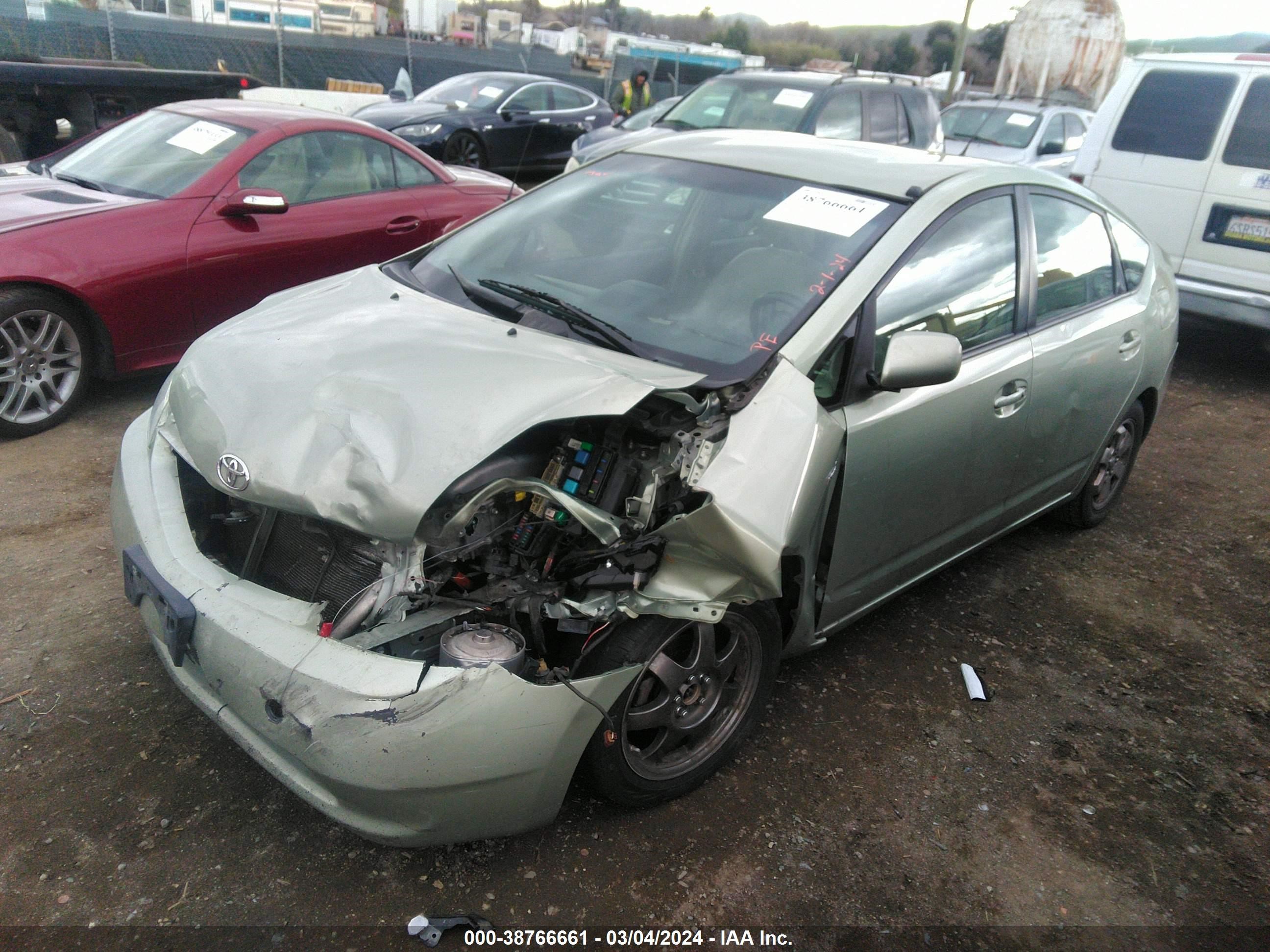 Photo 1 VIN: JTDKB20UX87744581 - TOYOTA PRIUS 