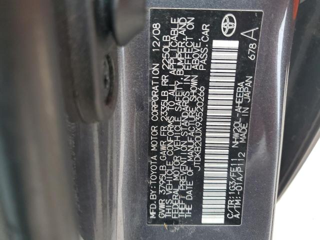 Photo 11 VIN: JTDKB20UX93520266 - TOYOTA PRIUS 