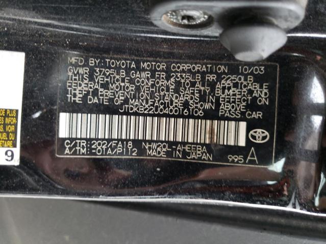 Photo 11 VIN: JTDKB22U040016106 - TOYOTA PRIUS 