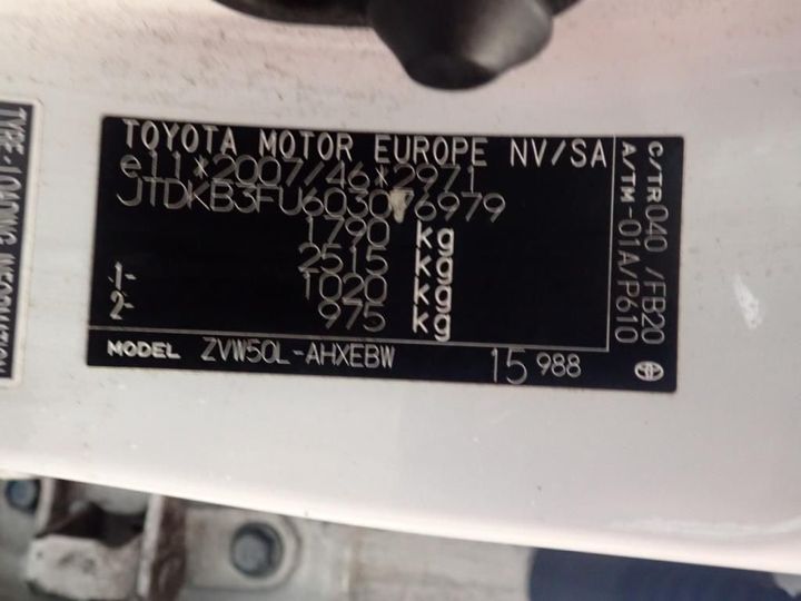 Photo 11 VIN: JTDKB3FU603076979 - TOYOTA PRIUS 