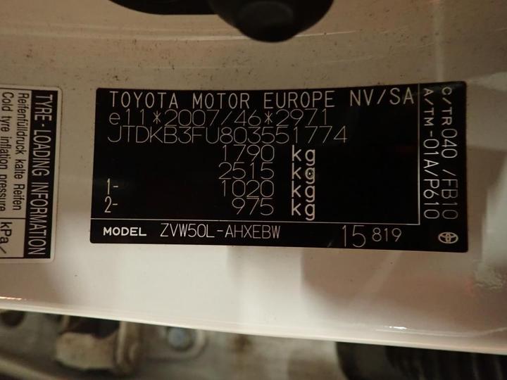 Photo 12 VIN: JTDKB3FU803551774 - TOYOTA PRIUS 